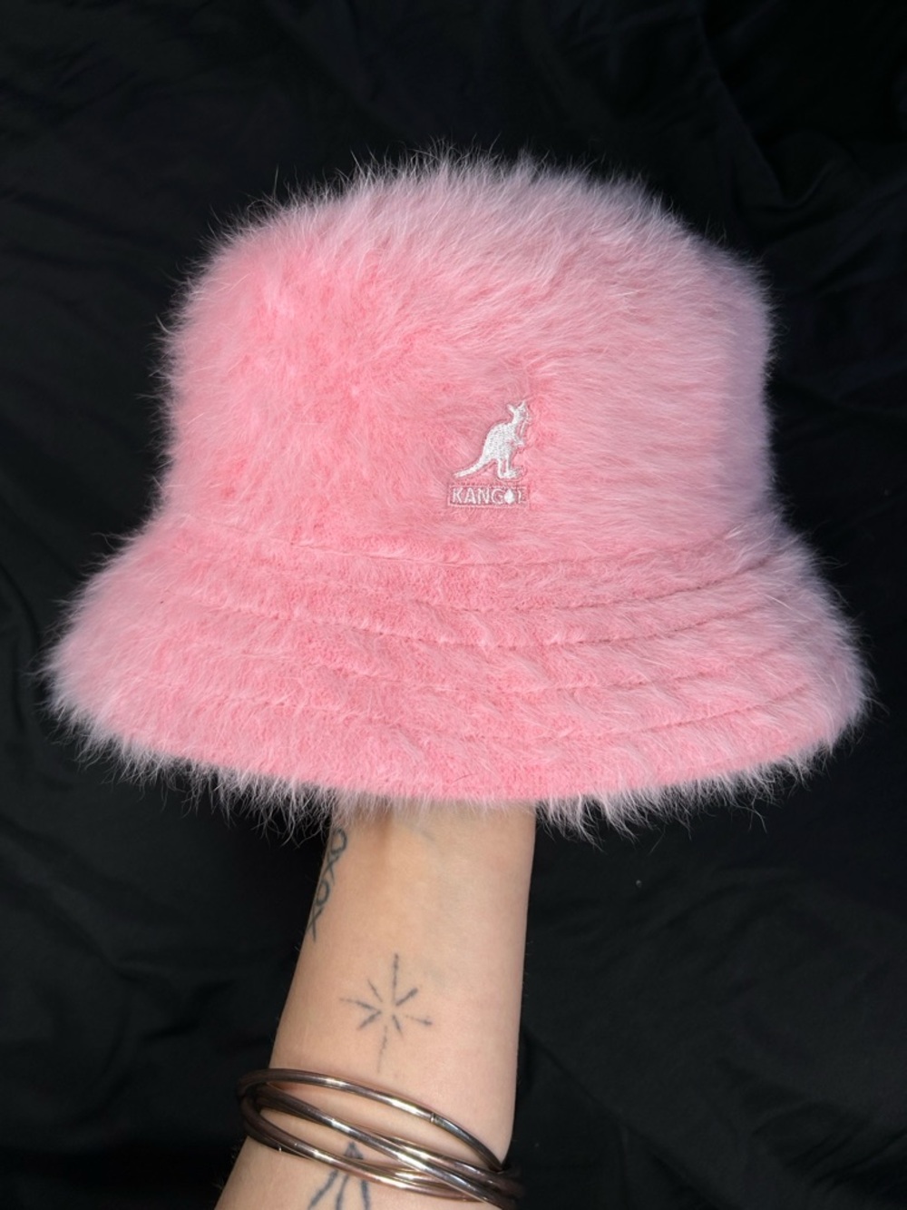 Kangol Coral Pink Furgora Bucket Hat